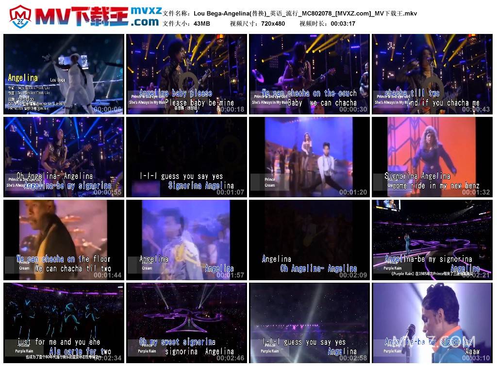 Lou Bega-Angelina(替换)_英语_流行_MC802078